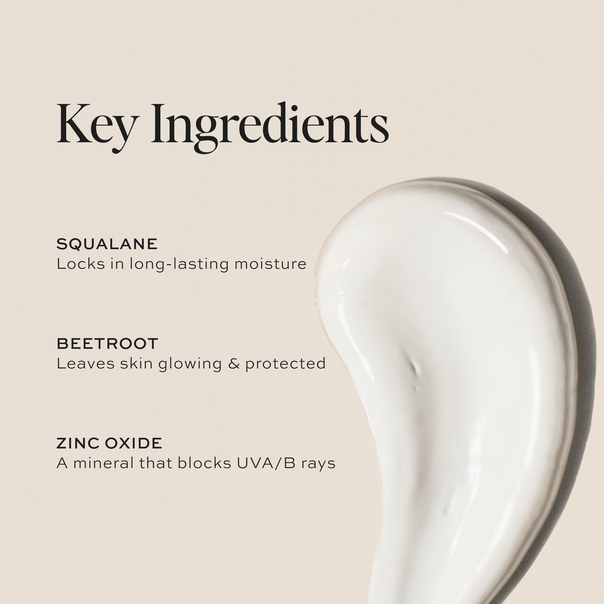 key ingredients in wonderscreen